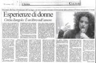 L'Arena recensione il materasso dell'acciuga 19 marzo 2007