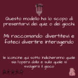 Icona modello gioco e quiz