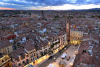 Vista aerea di Verona